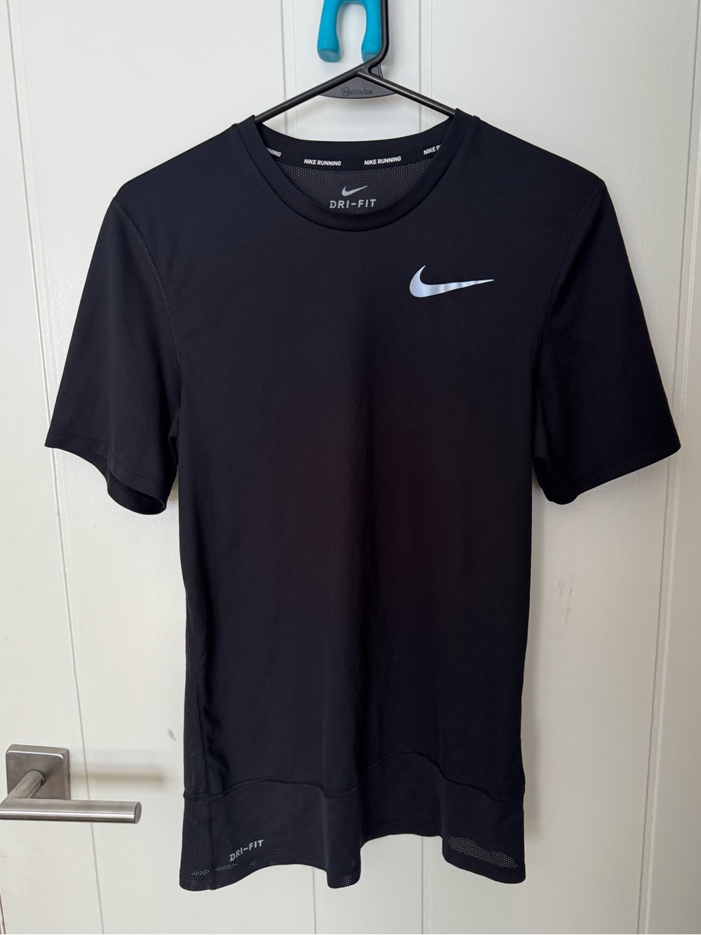 Nike Black Short-Sleeve Dri-FIT Athletic Tee